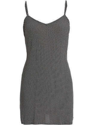 Roxy Salty Siren Mini Καλοκαιρινό Καθημερινό Φόρεμα Ανθρακί ERJWD03863