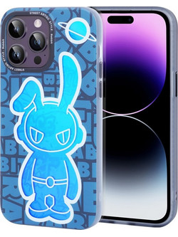 Hoco Cool Me Series Back Cover 3D Rabbit (iPhone 14 Pro )