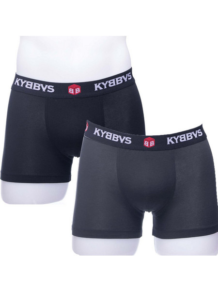 KYBBVS Ανδρικά Μποξεράκια Σετ 2Pack Μαύρα KB902-02-12