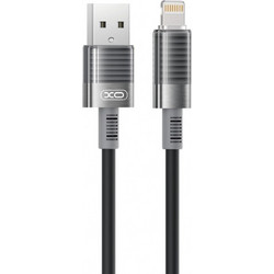 XO NB282 USB-A to Lightning Cable 1m Black 6920680860357