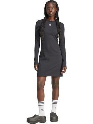 Adidas Essentials Mini Αθλητικό Φόρεμα Ριπ Ανθρακί IY9657