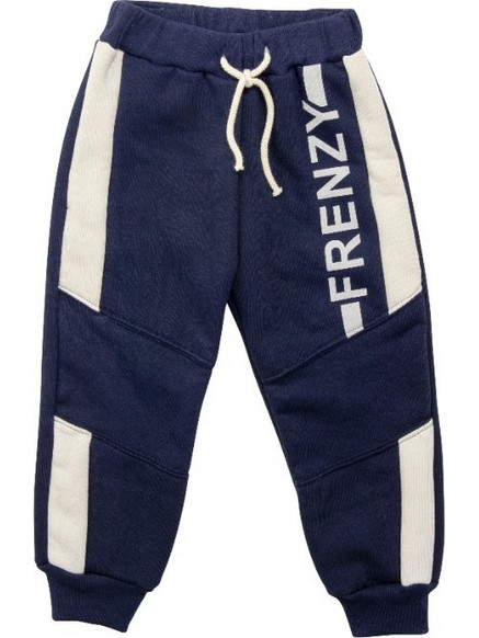 Frenzy Παιδικό Παντελόνι Φόρμας Navy Μπλε Μπεζ 72223029