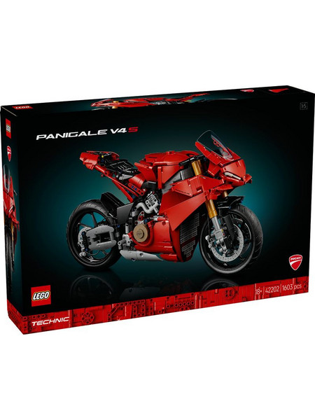 Lego Technic Ducati Panigale V4 S Motorcycle για 18+ Ετών 42202