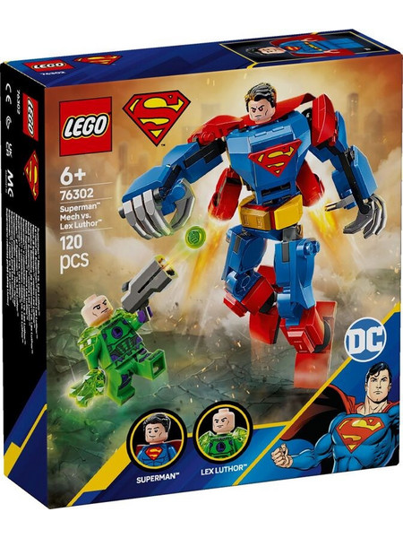 Lego DC Superman Mech vs. Lex Luthor για 6+ Ετών 76302
