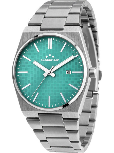 Chronostar Supreme Ανδρικό Ρολόι με Ασημί Μεταλλικό Μπρασελέ R3753315005