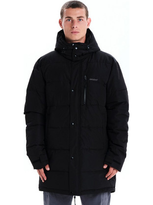 Basehit Ανδρικό Μπουφάν Χειμωνιάτικο Puffer Μαύρο 242.BM10.168