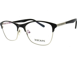 Escape Γυναικείος ES1613 C2 Σκελετός Γυαλιών Οράσεως Κοκάλινος Μεταλλικός Ασημί Μαύρος