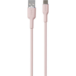 Puro Soft USB-A to USB-C 1.5m Pink 8018417441035