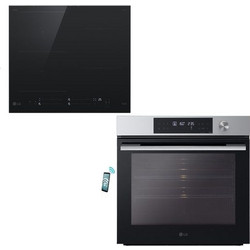 LG Φούρνος Ηλεκτρικός Άνω Πάγκου 76lt 59.2cm CBIZ2435B με Επαγωγικές Εστίες WSED7612S