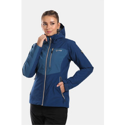 Kilpi Γυναικείο Μπουφάν Χειμωνιάτικο Softshell Μακρύ Navy Μπλε WL0111KI-DBL