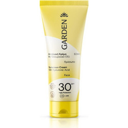 Garden Αντηλιακή Κρέμα Προσώπου Αντιγηραντική SPF30 50ml