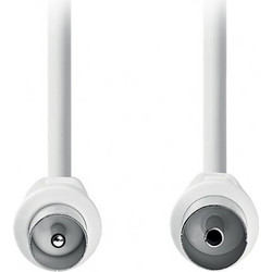 NOD Καλώδιο Κεραίας Coax Male to Coax Female 1.5m White 141-0260
