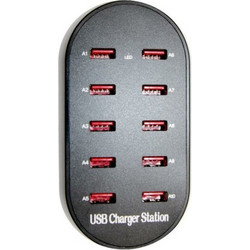Adeleq 5-000 Βάση Φόρτισης με 10 Θύρες USB-A 50W