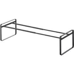 Yamazaki Παπουτσοθήκη Μεταλλική Μαύρη M70xΠ25xY17.5cm YMZK7210