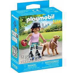 Playmobil My Life Σκέιτερ με Ριτρίβερ για 4-10 Ετών 71739