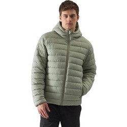 4F Ανδρικό Μπουφάν Χειμωνιάτικο Puffer Χακί 4FWSS25TDJAM539-44S