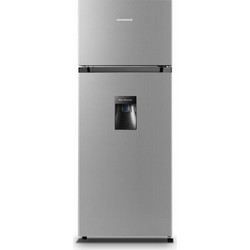 Heinner HF-HS205SWDE++ Δίπορτο Ψυγείο 206lt Υ143xΠ54.2xΒ55cm Inox