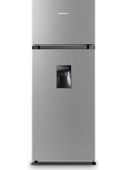 Heinner HF-HS205SWDE++ Δίπορτο Ψυγείο 206lt Υ143xΠ54.2xΒ55cm Inox