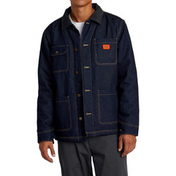 RVCA Chainmail Ανδρικό Μπουφάν Τζιν Navy Μπλε AVYJK00267-BLI