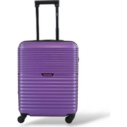 Rain RB80139C Βαλίτσα Καμπίνας 55x40x20cm με 4 Ρόδες Μωβ