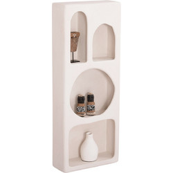 HomeMarkt Santorini Βιβλιοθήκη 47.5x18x120cm HM18069