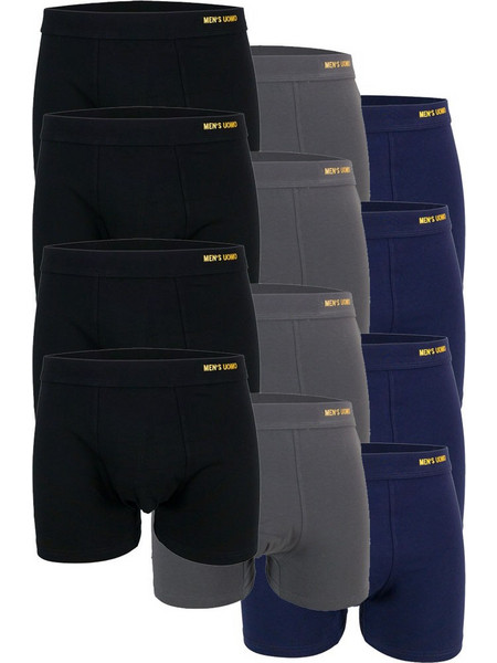 Uomo Ανδρικά Μποξεράκια Σετ 12Pack T714 BAN