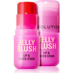 Makeup Revolution Jelly Blush Peach Orange Stick Blush Lip & Cheek 5.5gr