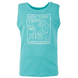 Losan Παιδικό T-Shirt Κοντομάνικο Τιρκουάζ 303-25043