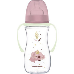 Canpol Babies EasyStart Εκπαιδευτικό Μπιμπερό Sleepy Koala Pink 300ml