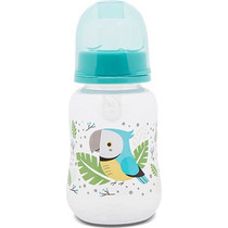 Lorelli Easy Grip Parrot Πλαστικό Μπιμπερό με Θηλή Σιλικόνης Light Blue 125ml
