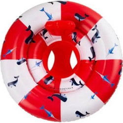 Swim Essentials Whale Life Buoy Βρεφικό Σωσίβιο Swimtrainer 69cm για 3-12 Μηνών Κόκκινο SWE-2020SE153