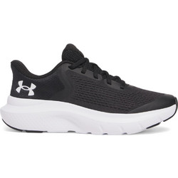 Under Armour Rogue 5 Παιδικά Αθλητικά Παπούτσια για Τρέξιμο Μαύρα Λευκά 3028269-001