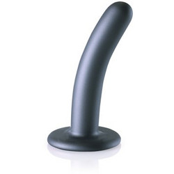 Ouch! Smooth G-Spot Dildo με Βεντούζα 12cm Μαύρο