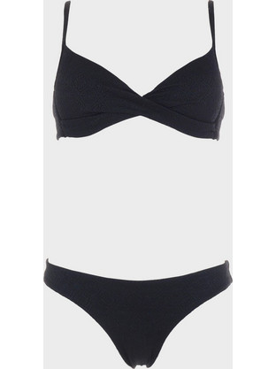 Gsecret Bikini Set Τριγωνάκι Μαύρο 6084-33043