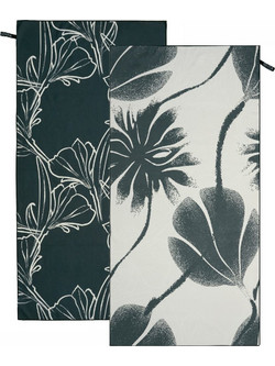 Kentia Resort 2513 Πετσέτα Θαλάσσης Microfiber Γκρι 80x160cm 77964