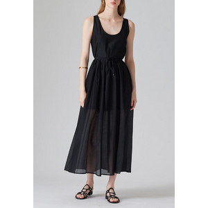 Emme Marella Midi Καλοκαιρινό Βραδινό Φόρεμα Μαύρο 2515221172