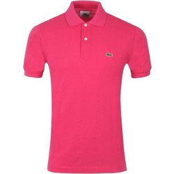 Lacoste Ανδρική Μπλούζα Polo Κοντομάνικη Φούξια 3L1212-LEE
