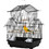 PawHut Κλουβί Πτηνών Μαύρο 50.5x41x63cm D10-062V01BK