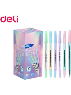Deli Macaron Στυλό Διαρκείας 0.7mm Μπλε 231.418292