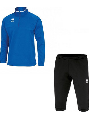 Errea Sport Mansel & Penck 3/4 Ανδρικό Σετ Φόρμας με Λάστιχο Royal Blue Μαύρο FG0K0Z00070