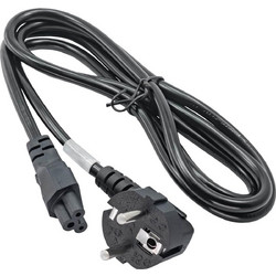 Akyga AK-NB-01C Καλώδιο Τροφοδοσίας Schuko to IEC C5 1.5m