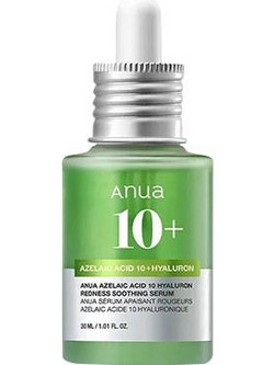 Anua Azelaic Acid 10 Hyaluron Redness Soothing Ενυδατικό Serum Προσώπου για Ακμή με Υαλουρονικό 30ml