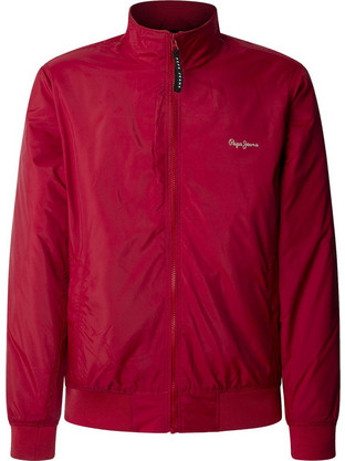 Pepe Jeans Ανδρικό Μπουφάν Bomber Κόκκινο PM403108-285