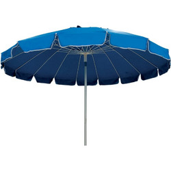 Tesias Wooden Products Ομπρέλα Θαλάσσης Αλουμινίου Μπλε 2.4m 01838