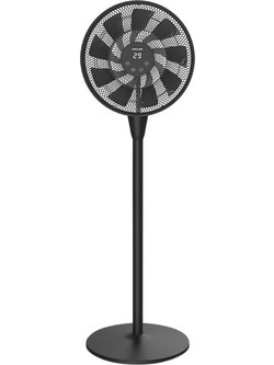 Eurolamp 300-20021 Ανεμιστήρας Δαπέδου Ορθοστάτης 40cm 25W με Τηλεχειριστήριο