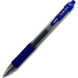 Zebra Sarasa Retractable Στυλό Gel 0.7mm Μπλε