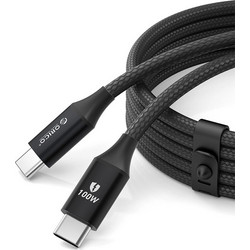 Orico CDX Braided USB-C to USB-C 100W 1m Black 6942227138552