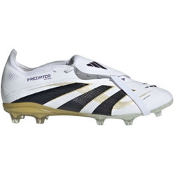 Adidas Predator Elite Fold-Over Tongue FG IH9642 Παιδικά Ποδοσφαιρικά Παπούτσια με Τάπες Λευκά Χρυσά
