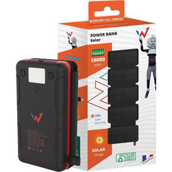Wonder WX10S Power Bank 10000mAh με 2 Θύρες USB-A & Θύρα USB-C Black