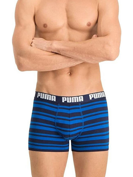 Puma Ανδρικά Μποξεράκια Σετ 2Pack Royal Blue 601015001-056